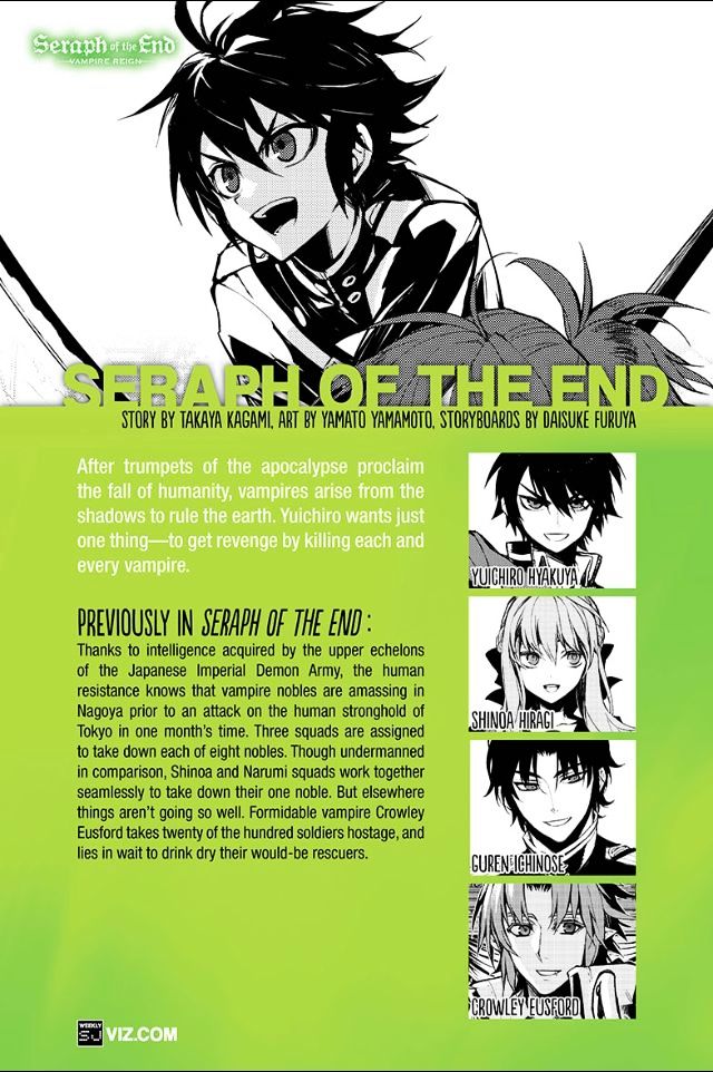 Seraph of the End Chapter 29 page 1 - Chapter 29: Who's Pulling The Strings?