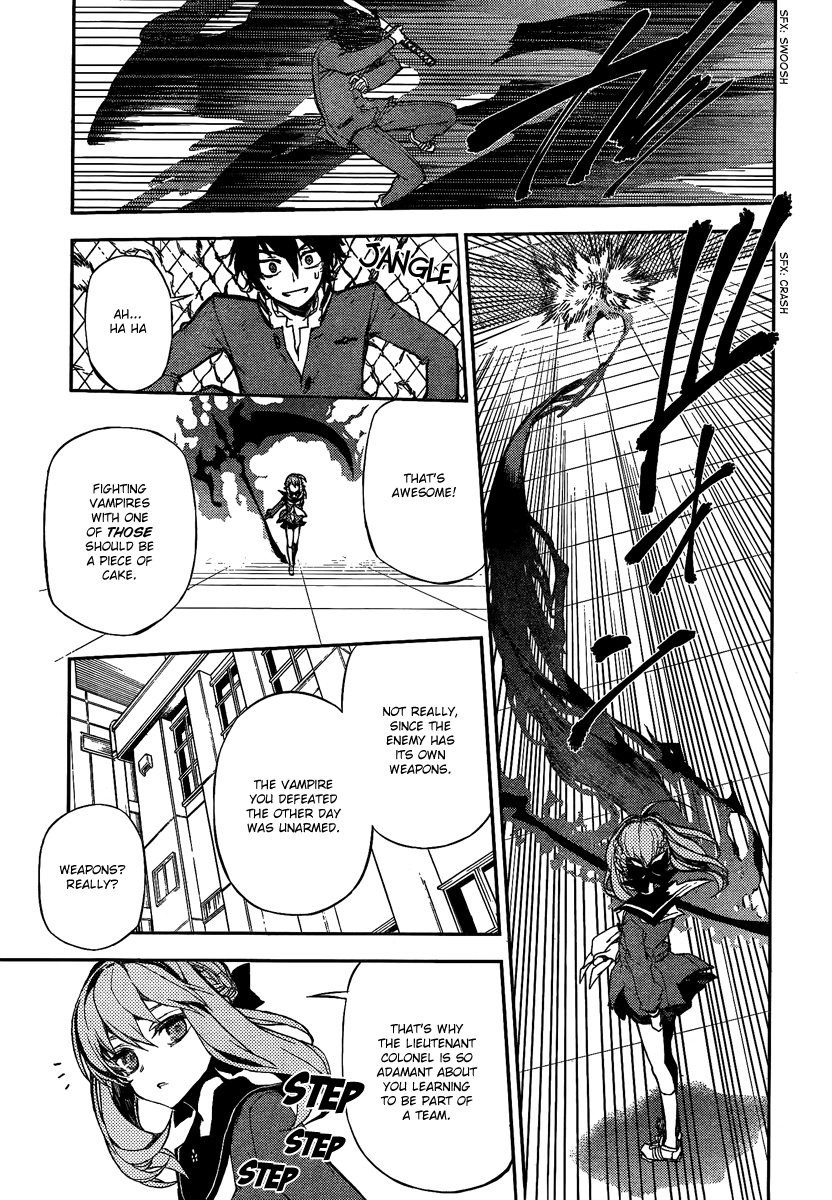 Seraph of the End Chapter 3 page 15 - Chapter 3: The Demon That Dwells In Your Heart