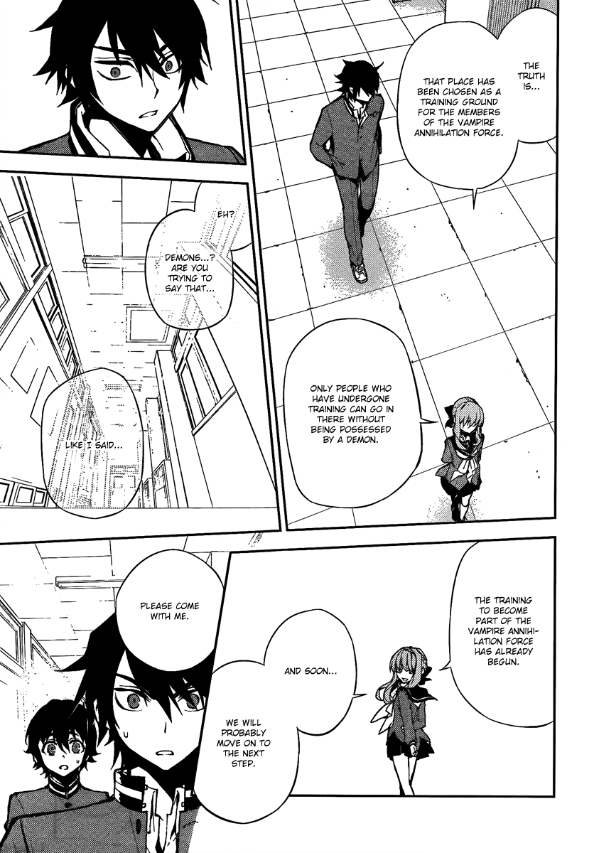 Seraph of the End Chapter 3 page 21 - Chapter 3: The Demon That Dwells In Your Heart