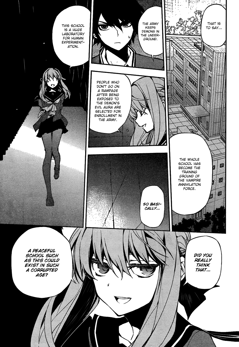 Seraph of the End Chapter 3 page 23 - Chapter 3: The Demon That Dwells In Your Heart