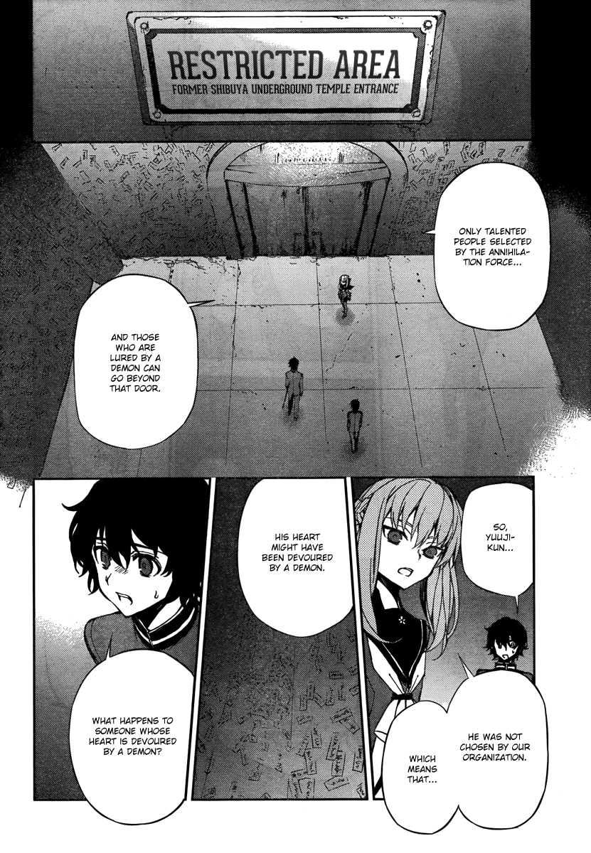 Seraph of the End Chapter 3 page 24 - Chapter 3: The Demon That Dwells In Your Heart