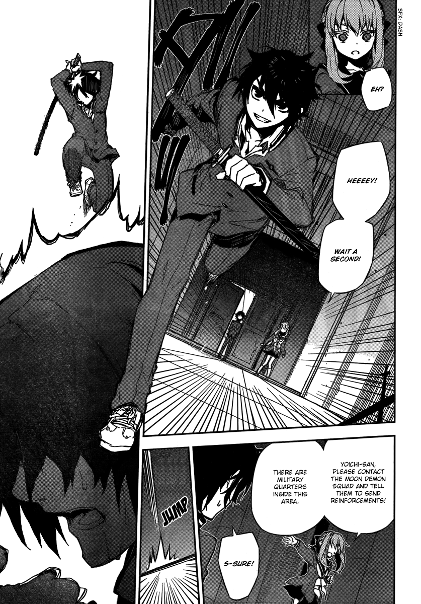 Seraph of the End Chapter 3 page 28 - Chapter 3: The Demon That Dwells In Your Heart
