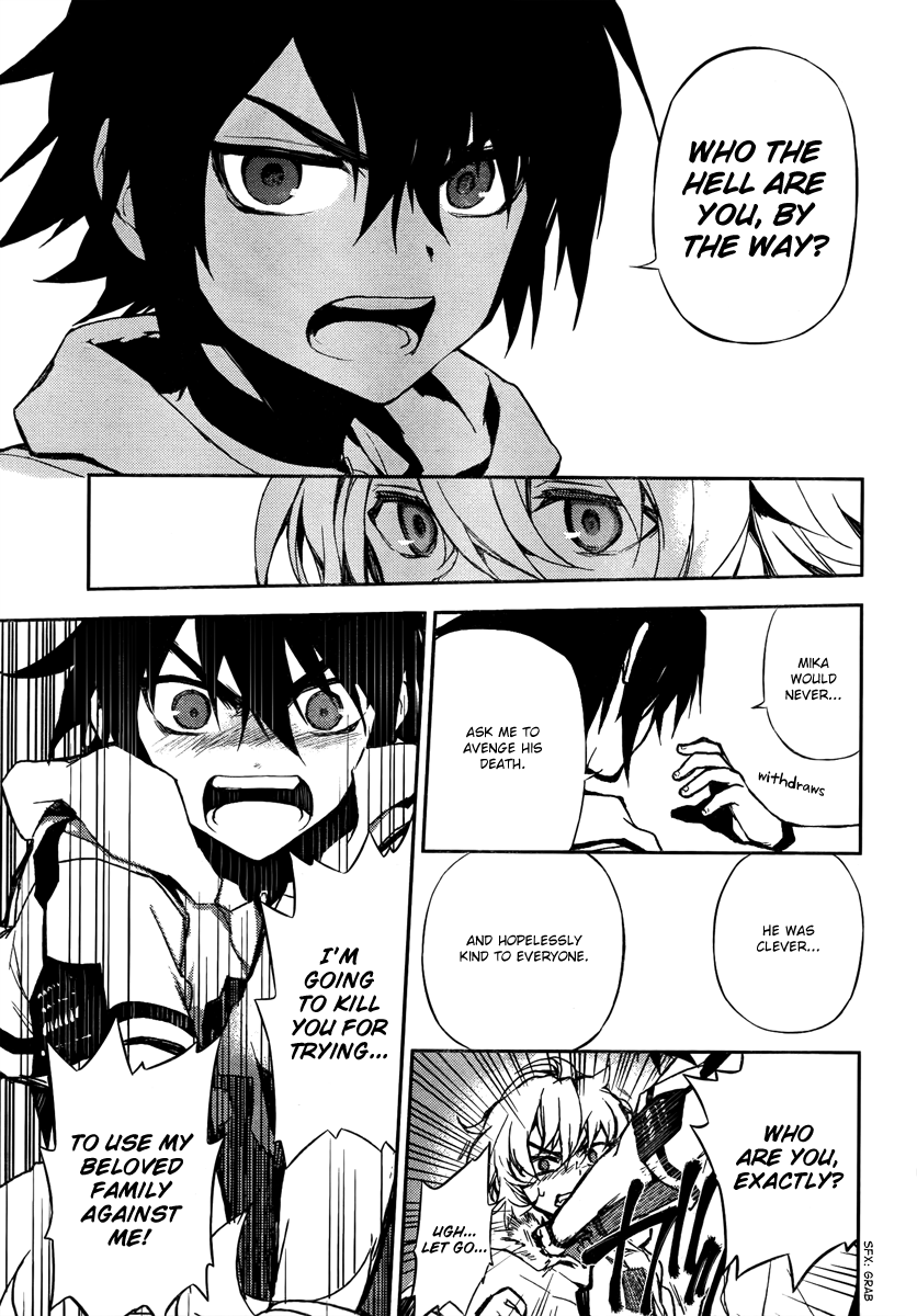 Seraph of the End Chapter 3 page 38 - Chapter 3: The Demon That Dwells In Your Heart