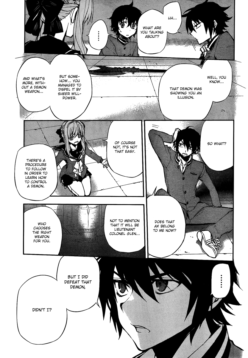 Seraph of the End Chapter 3 page 40 - Chapter 3: The Demon That Dwells In Your Heart