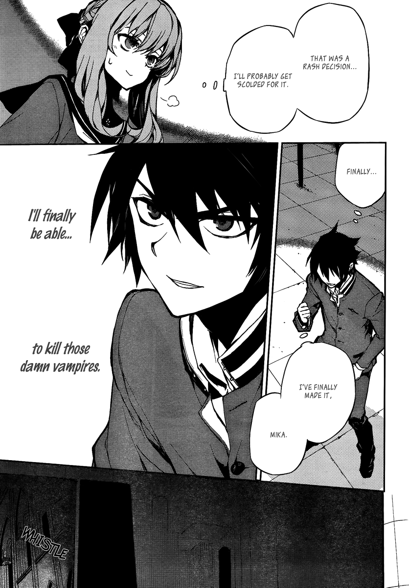 Seraph of the End Chapter 3 page 42 - Chapter 3: The Demon That Dwells In Your Heart