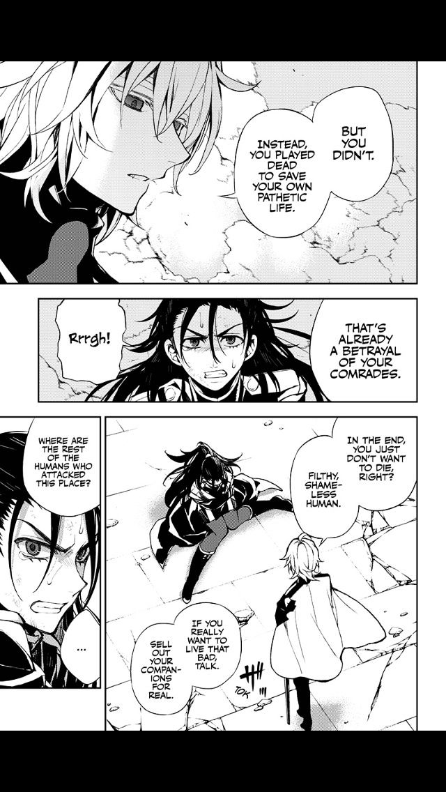 Seraph of the End Chapter 30 page 22 - Chapter 30: Sword of Justice