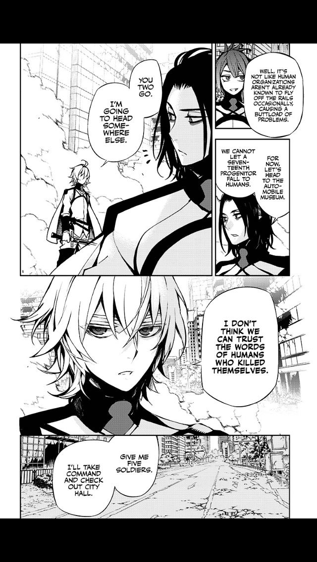 Seraph of the End Chapter 30 page 33 - Chapter 30: Sword of Justice