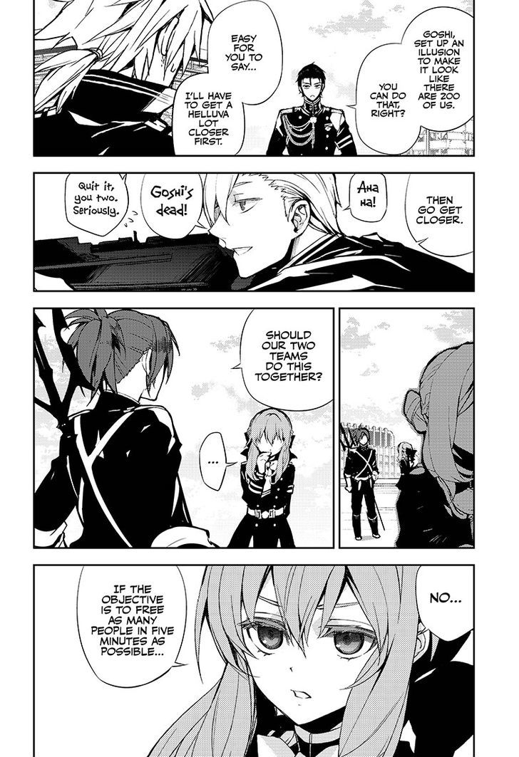 Seraph of the End Chapter 31 page 19 - Chapter 31: Shinya and Guren