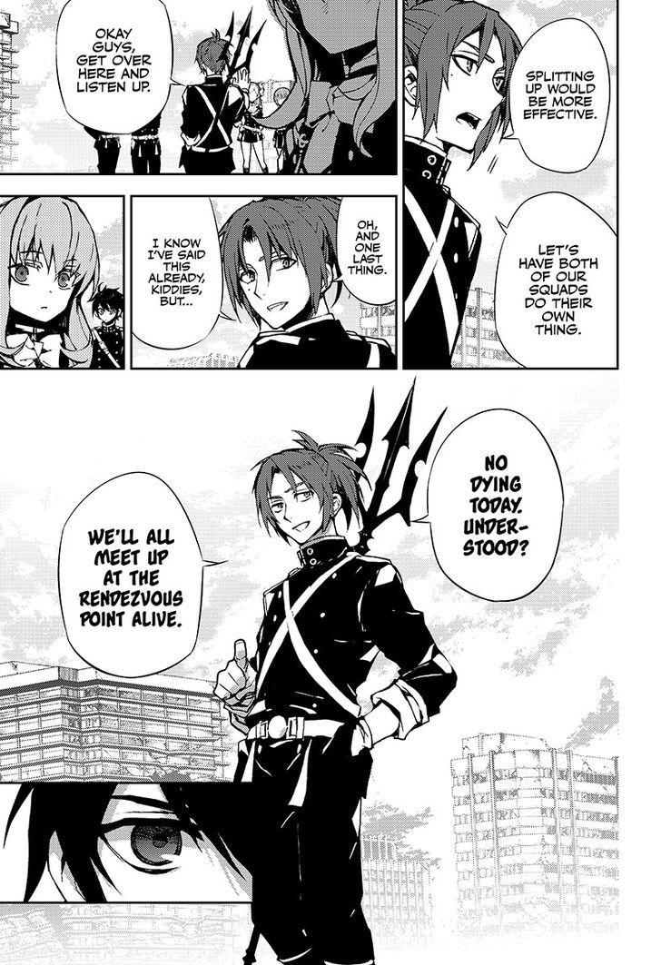 Seraph of the End Chapter 31 page 20 - Chapter 31: Shinya and Guren