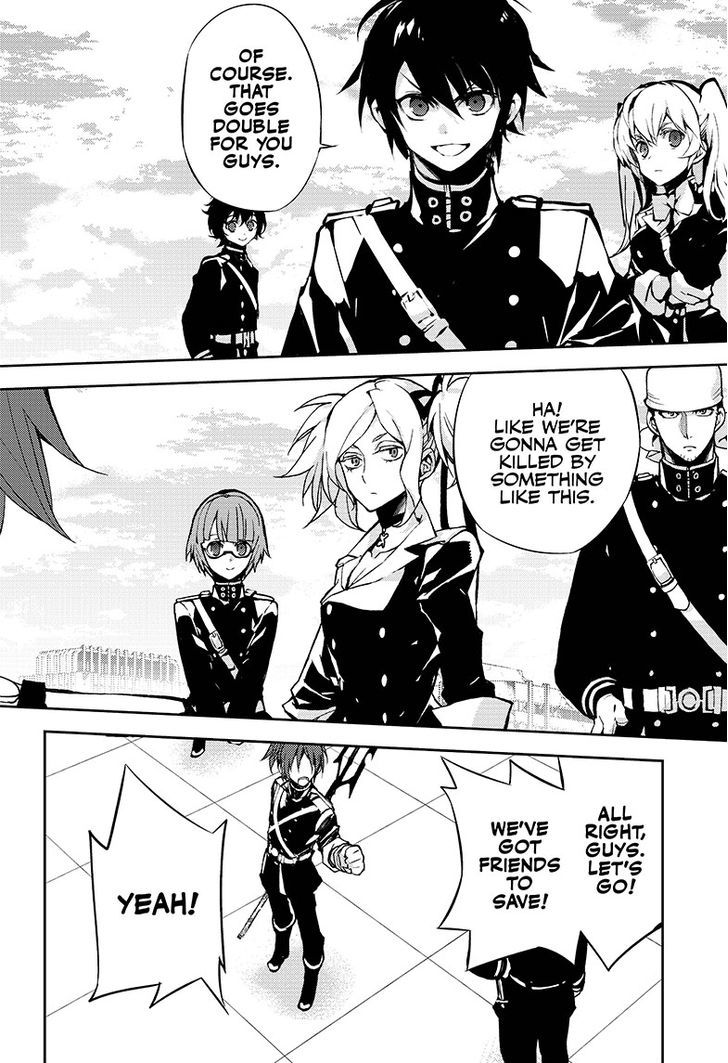Seraph of the End Chapter 31 page 21 - Chapter 31: Shinya and Guren