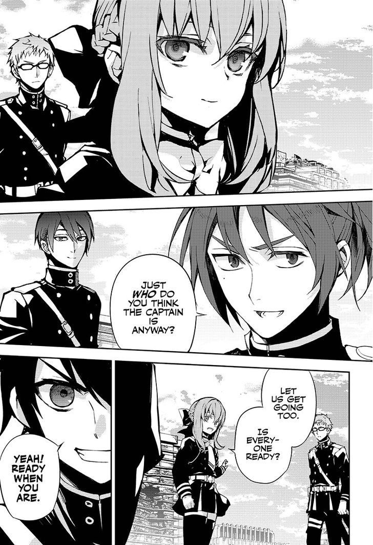 Seraph of the End Chapter 31 page 22 - Chapter 31: Shinya and Guren