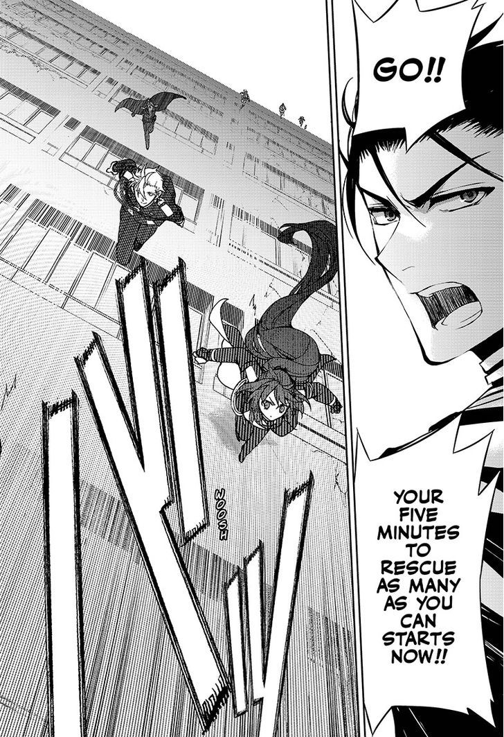 Seraph of the End Chapter 31 page 23 - Chapter 31: Shinya and Guren