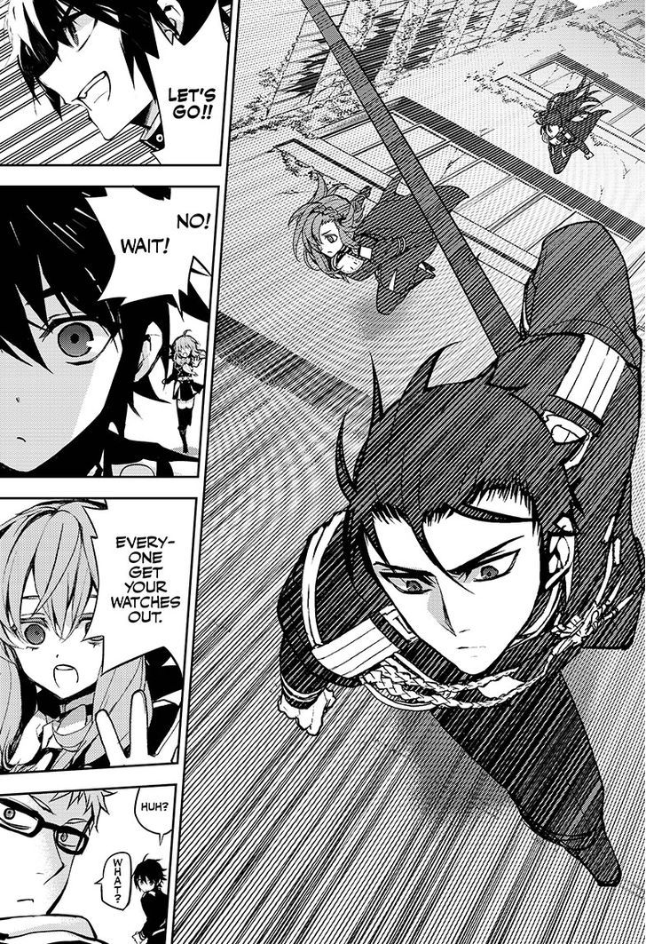 Seraph of the End Chapter 31 page 24 - Chapter 31: Shinya and Guren