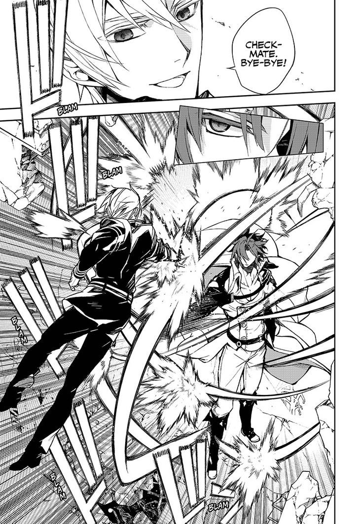 Seraph of the End Chapter 31 page 36 - Chapter 31: Shinya and Guren