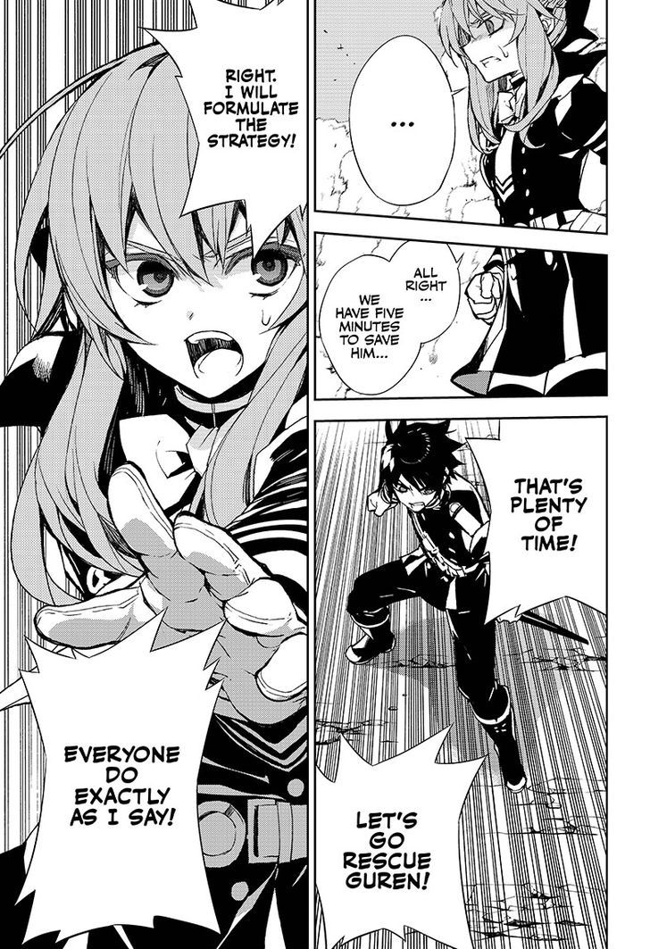 Seraph of the End Chapter 31 page 42 - Chapter 31: Shinya and Guren