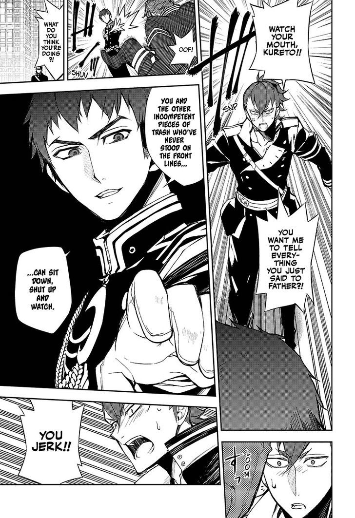 Seraph of the End Chapter 32 page 12 - Chapter 32: Crowley in Control