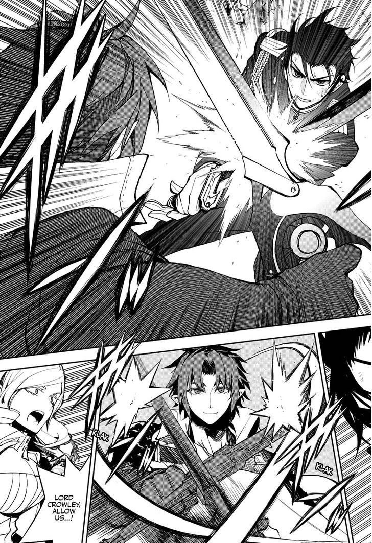 Seraph of the End Chapter 32 page 22 - Chapter 32: Crowley in Control