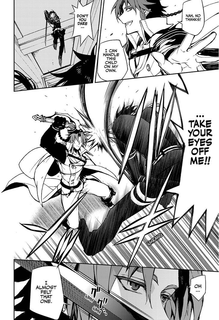 Seraph of the End Chapter 32 page 23 - Chapter 32: Crowley in Control