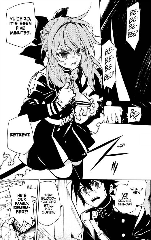 Seraph of the End Chapter 33 page 15 - Chapter 33: Demon's Lullaby