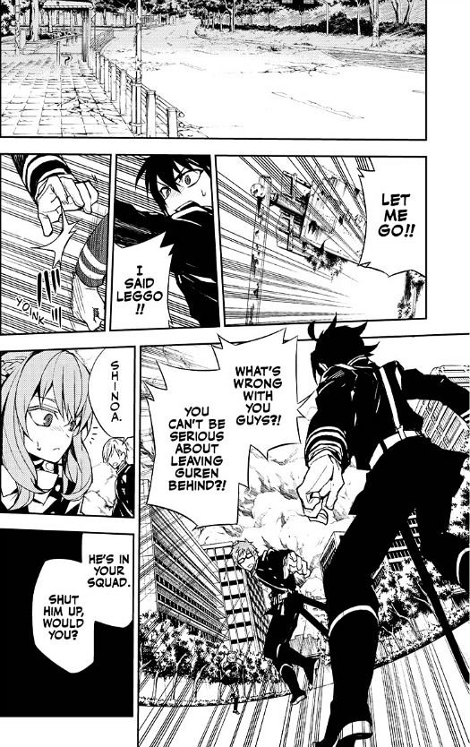 Seraph of the End Chapter 33 page 22 - Chapter 33: Demon's Lullaby