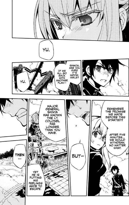 Seraph of the End Chapter 33 page 23 - Chapter 33: Demon's Lullaby