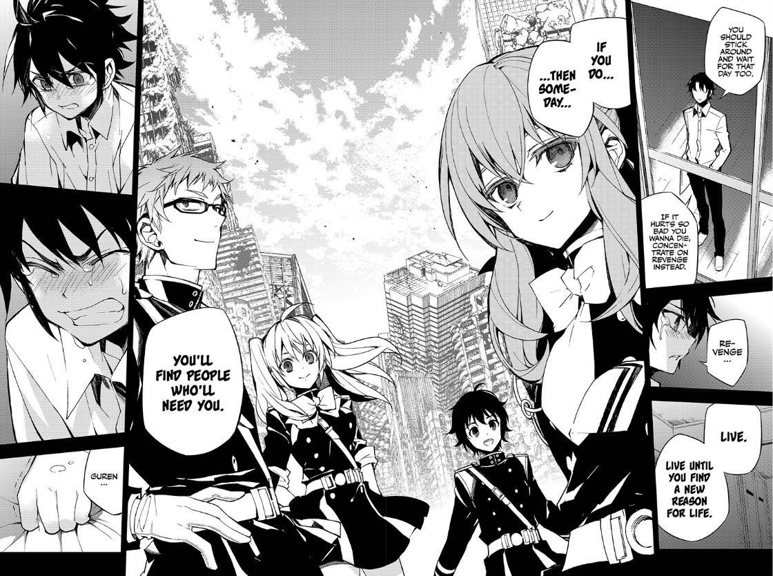 Seraph of the End Chapter 33 page 35 - Chapter 33: Demon's Lullaby