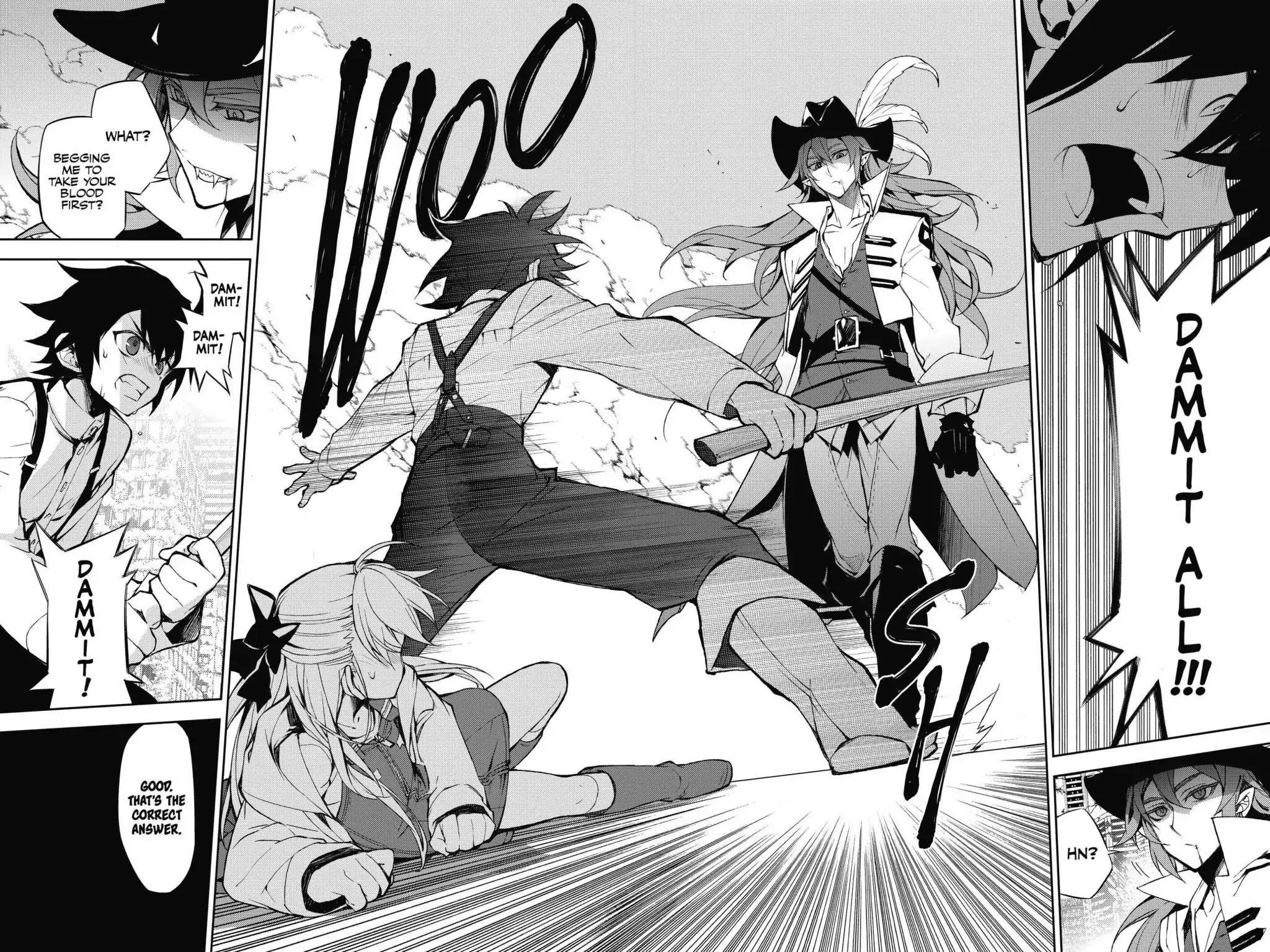 Seraph of the End Chapter 34.5 page 23 - Vol.9 Bonus Chapter: Yu and Guren