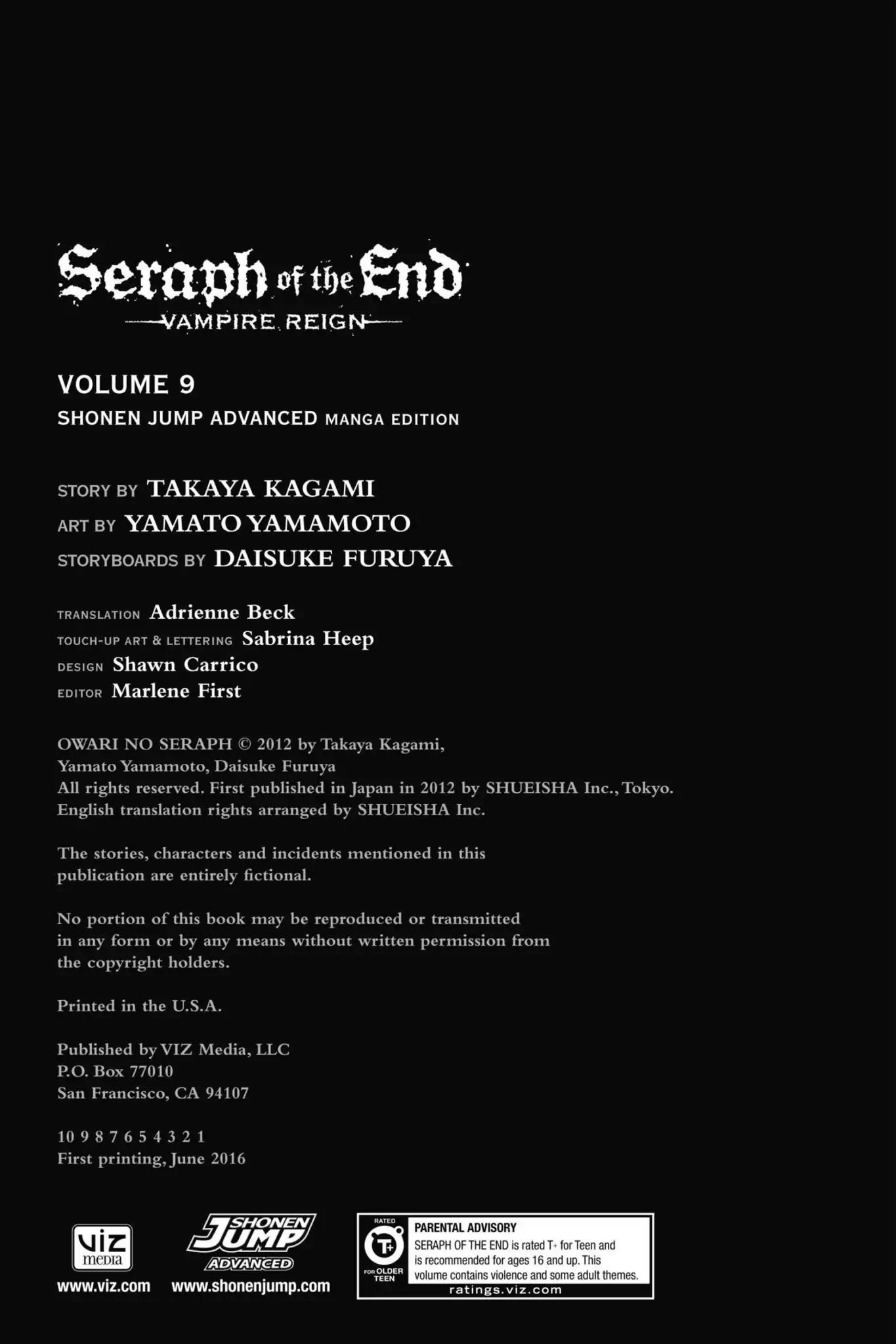 Seraph of the End Chapter 34.5 page 30 - Vol.9 Bonus Chapter: Yu and Guren