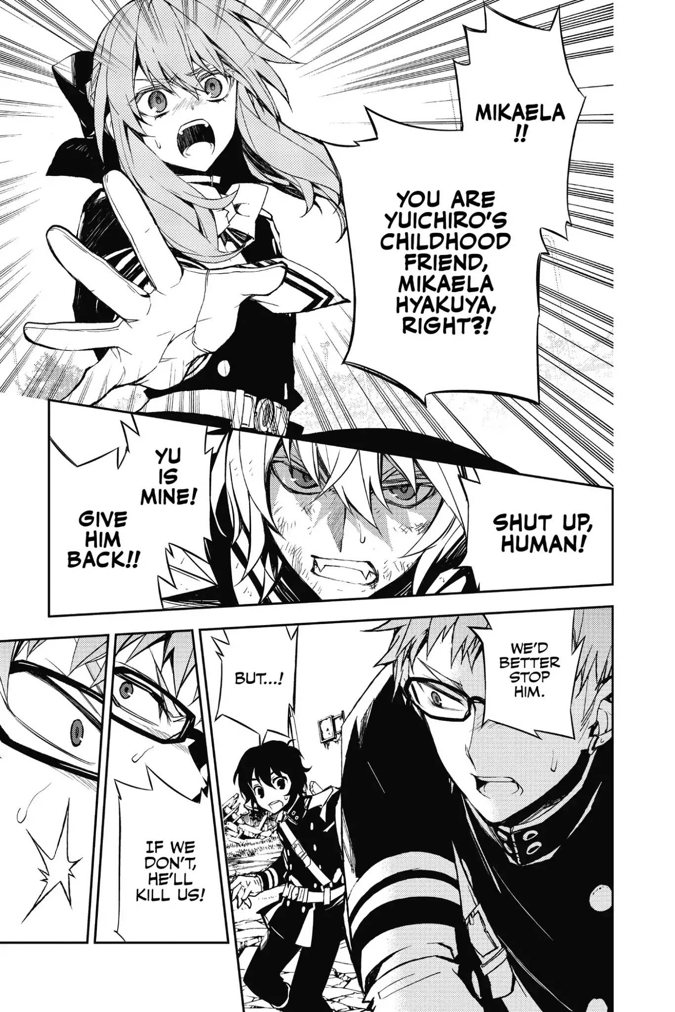 Seraph of the End Chapter 35 page 23 - Chapter 35: Traitorous Allies