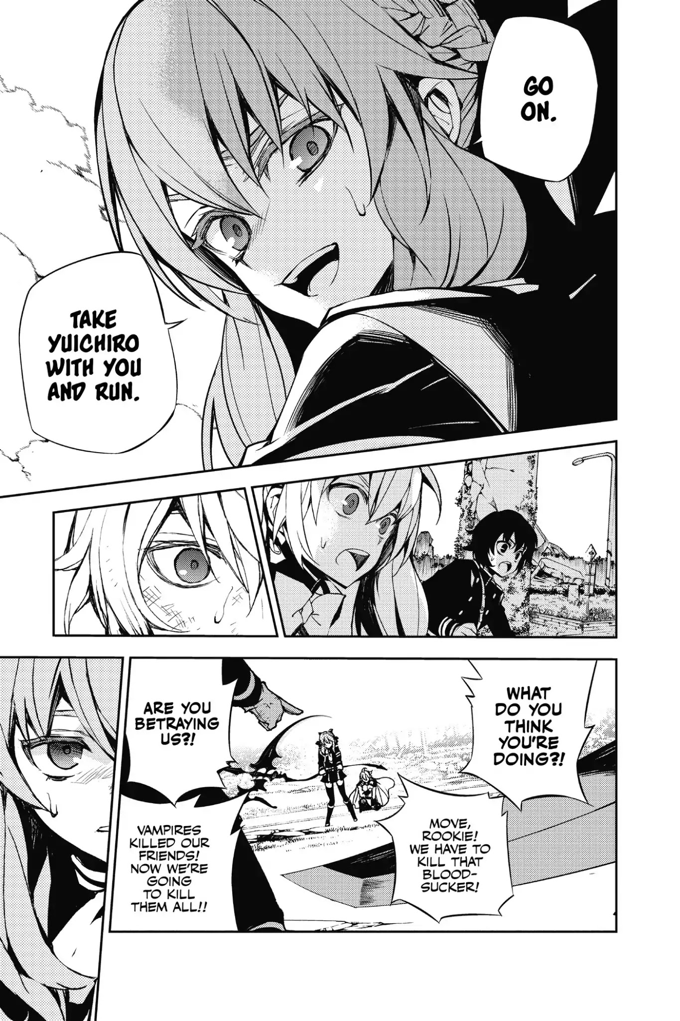 Seraph of the End Chapter 35 page 31 - Chapter 35: Traitorous Allies