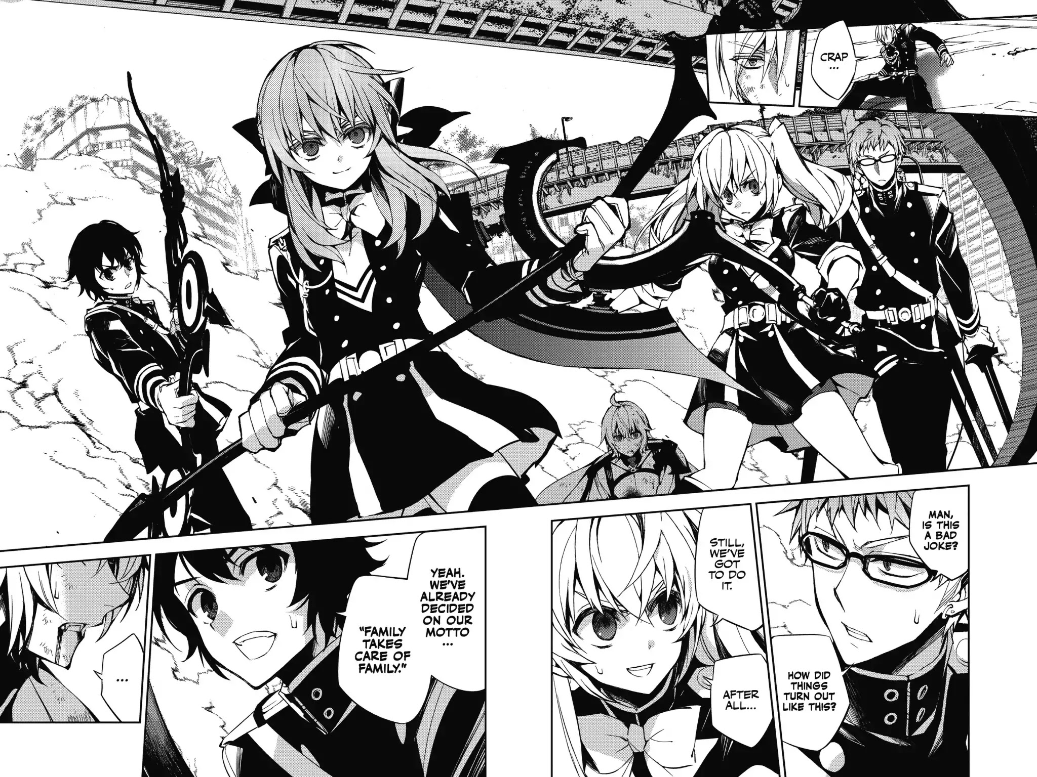 Seraph of the End Chapter 35 page 32 - Chapter 35: Traitorous Allies