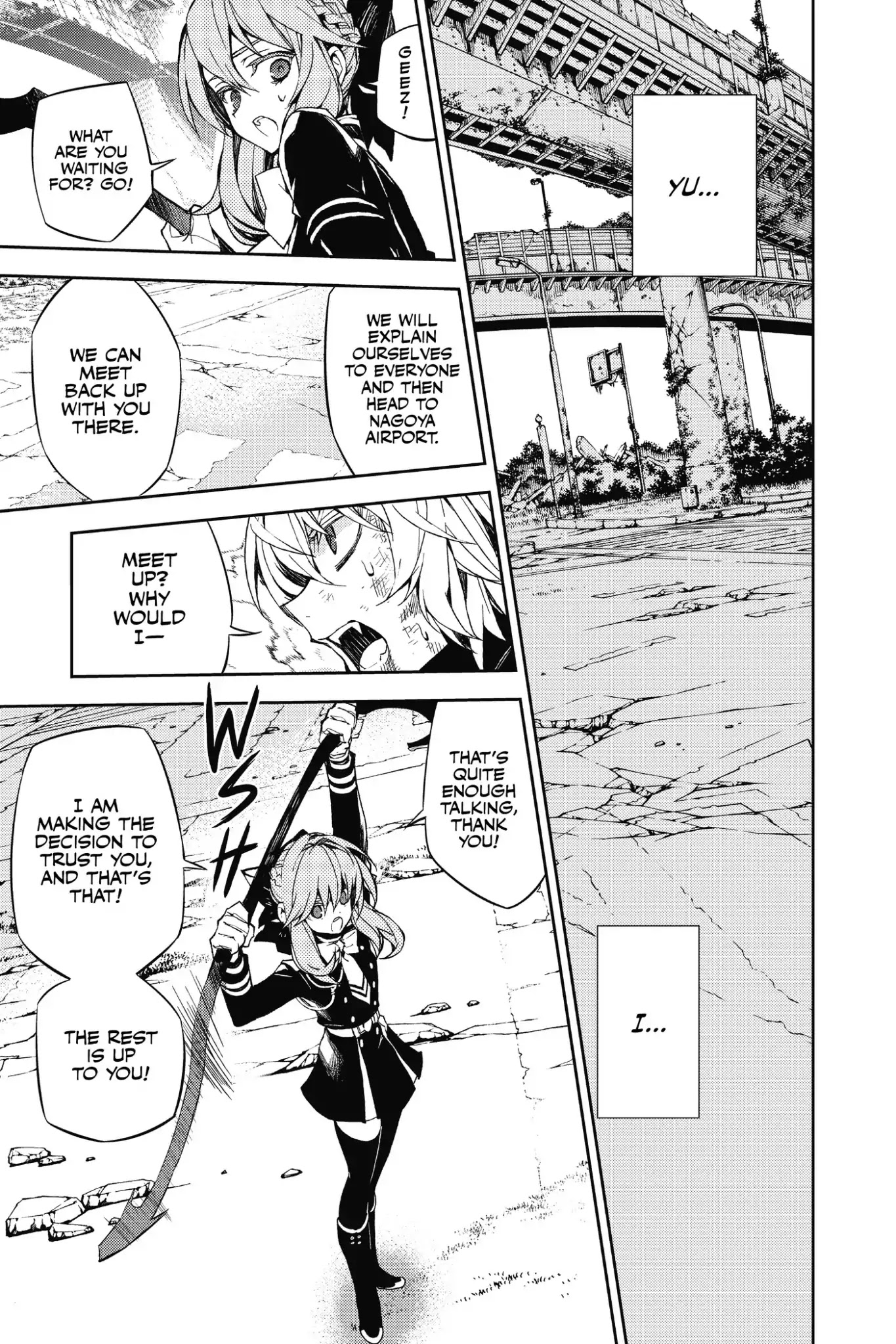 Seraph of the End Chapter 35 page 36 - Chapter 35: Traitorous Allies