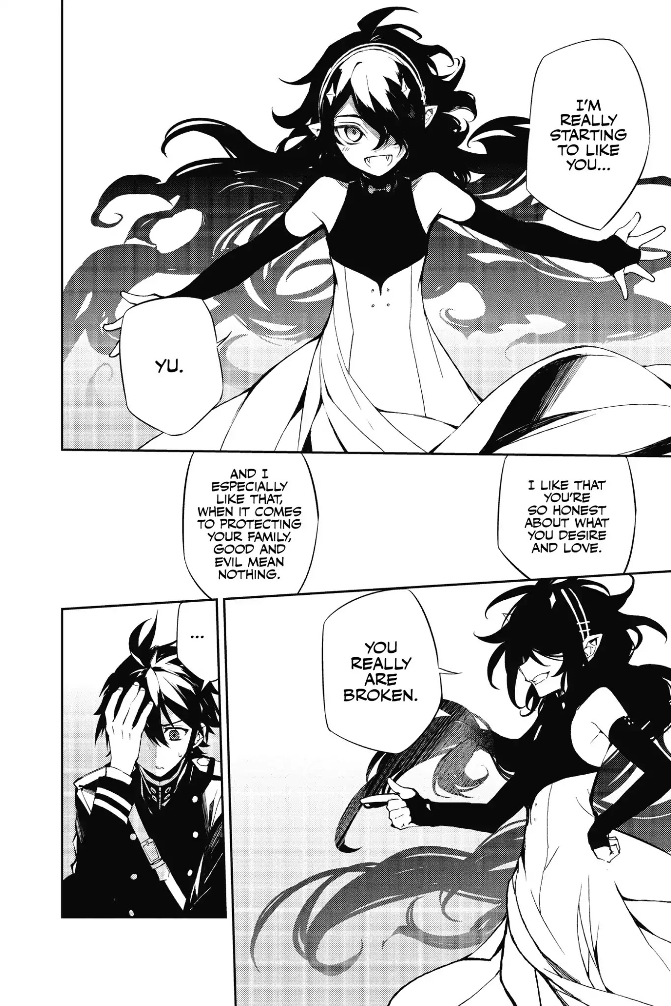 Seraph of the End Chapter 36 page 12 - Chapter 36: Yu & Mika