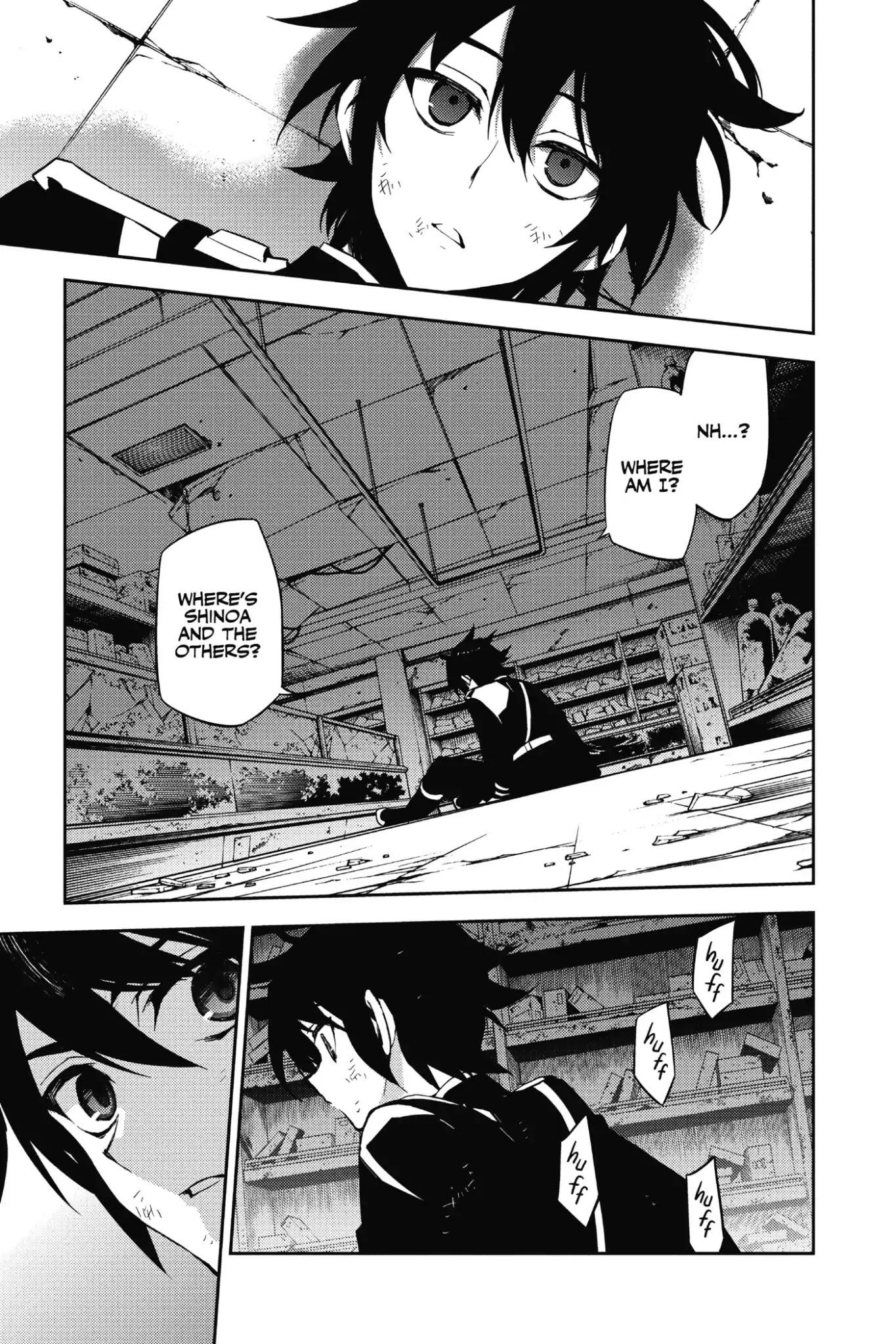 Seraph of the End Chapter 36 page 17 - Chapter 36: Yu & Mika