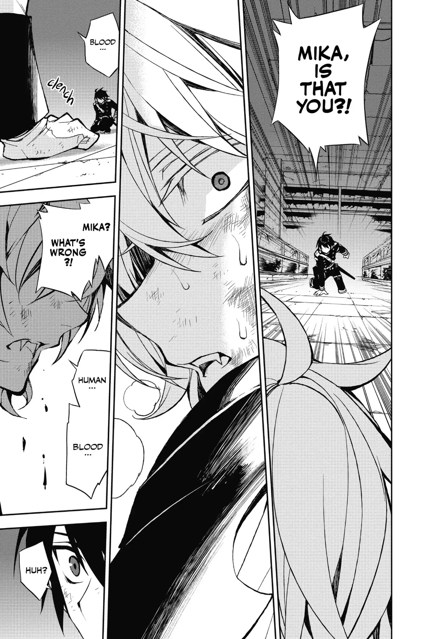 Seraph of the End Chapter 36 page 19 - Chapter 36: Yu & Mika