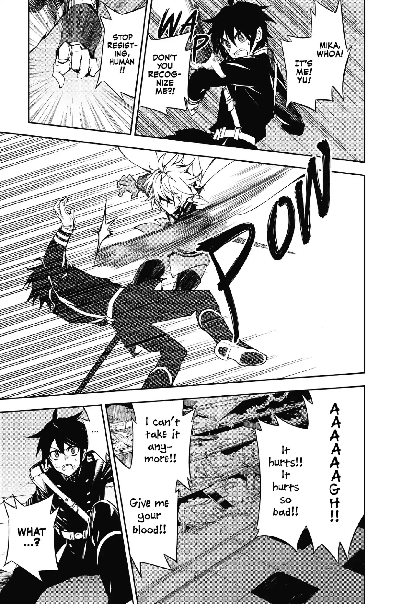 Seraph of the End Chapter 36 page 21 - Chapter 36: Yu & Mika