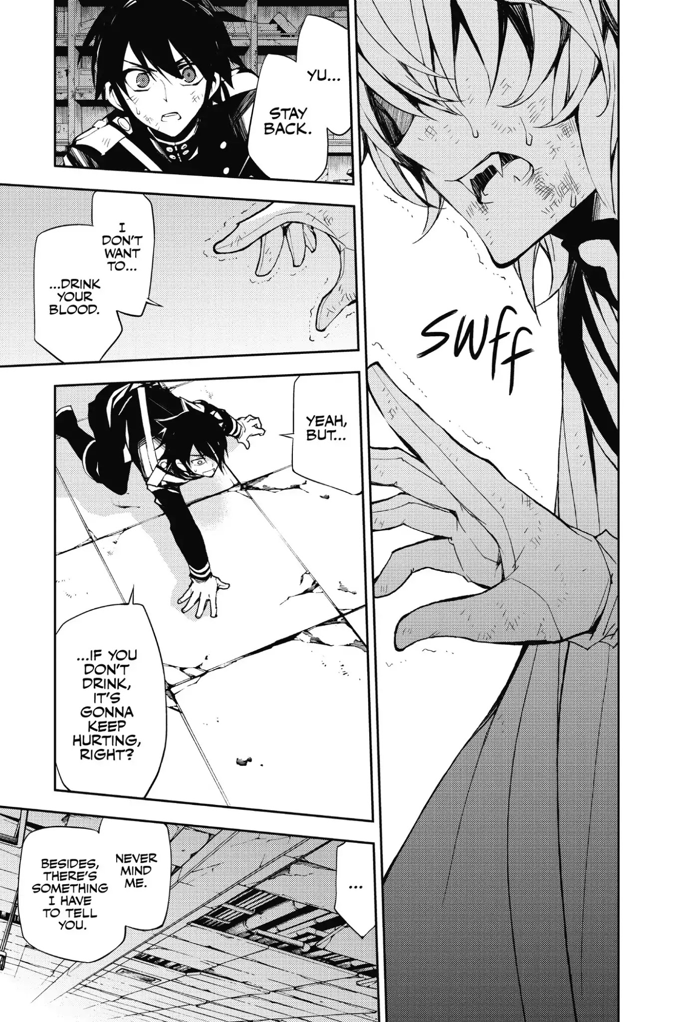 Seraph of the End Chapter 36 page 28 - Chapter 36: Yu & Mika