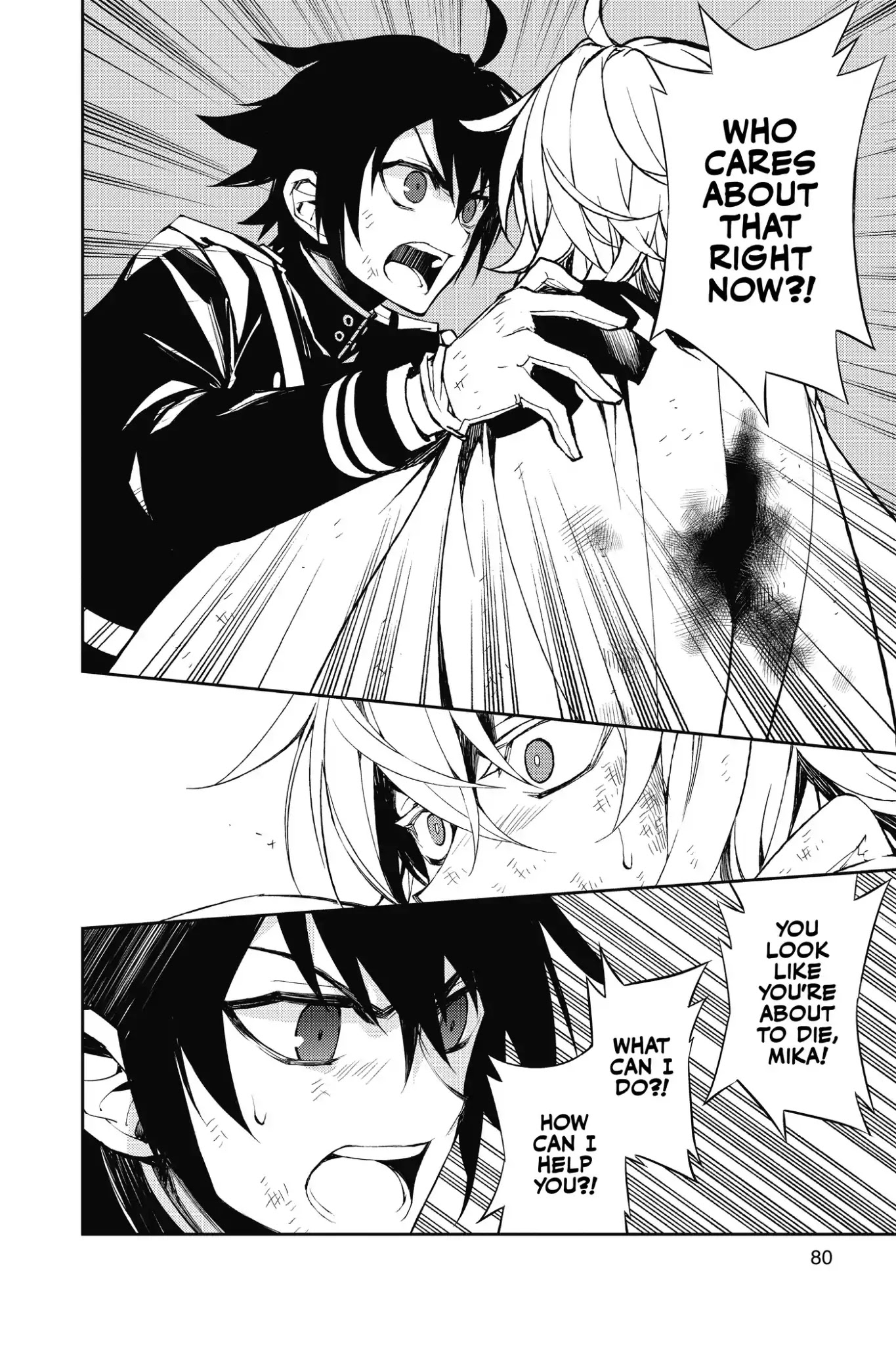 Seraph of the End Chapter 36 page 29 - Chapter 36: Yu & Mika