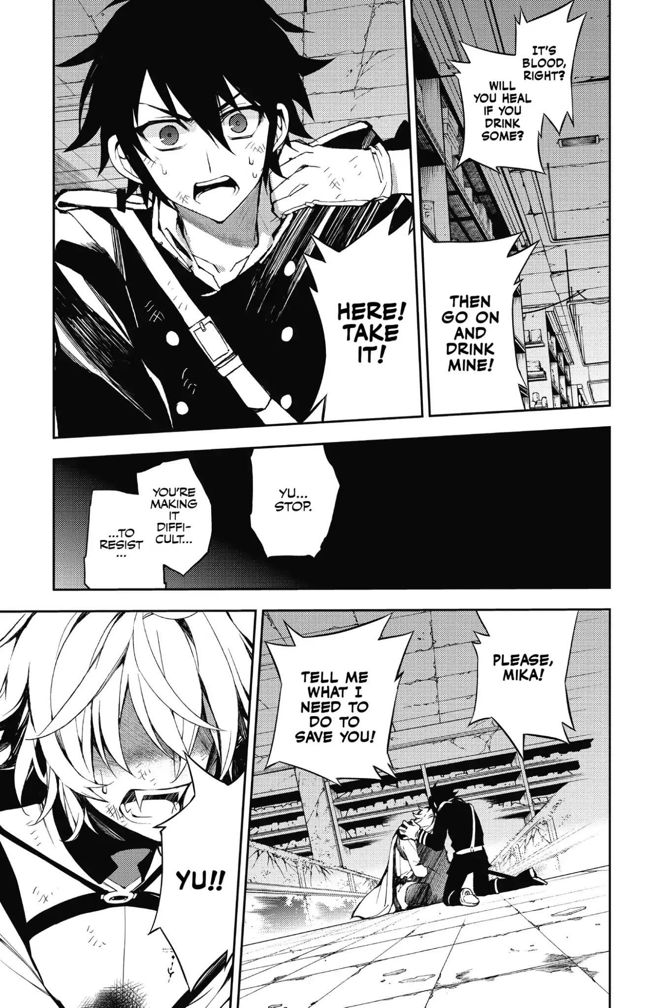 Seraph of the End Chapter 36 page 30 - Chapter 36: Yu & Mika