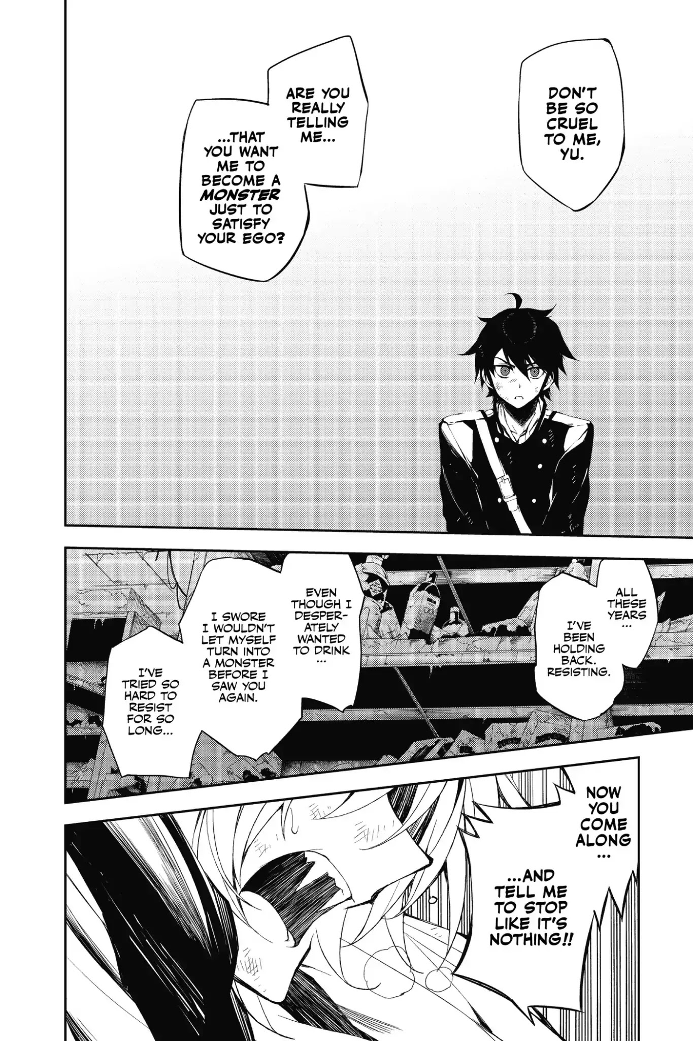 Seraph of the End Chapter 36 page 33 - Chapter 36: Yu & Mika
