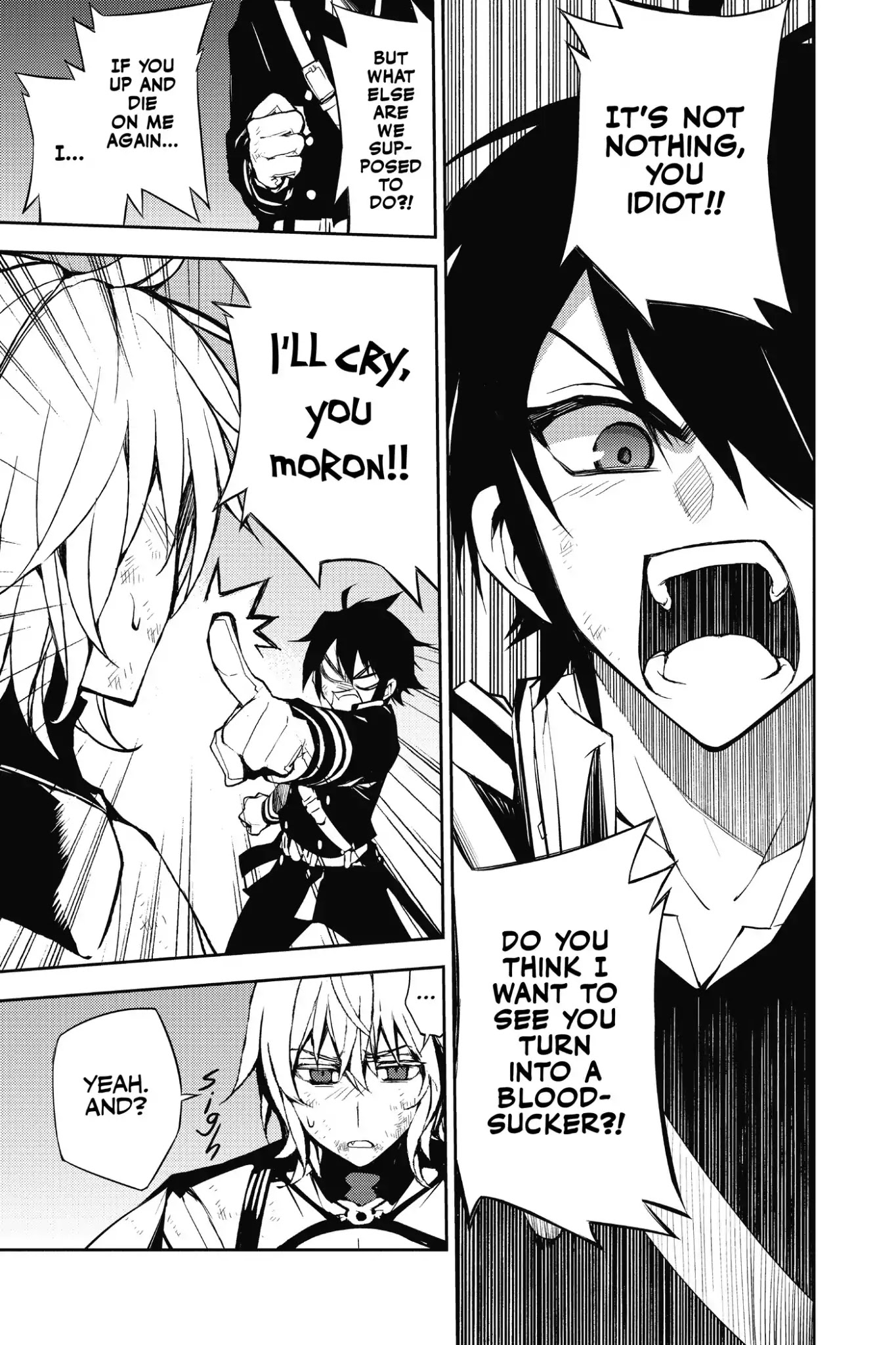 Seraph of the End Chapter 36 page 34 - Chapter 36: Yu & Mika