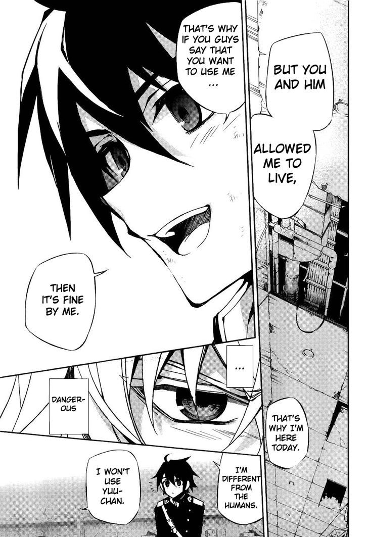 Seraph of the End Chapter 37 page 11 - Chapter 37: Family and Monster