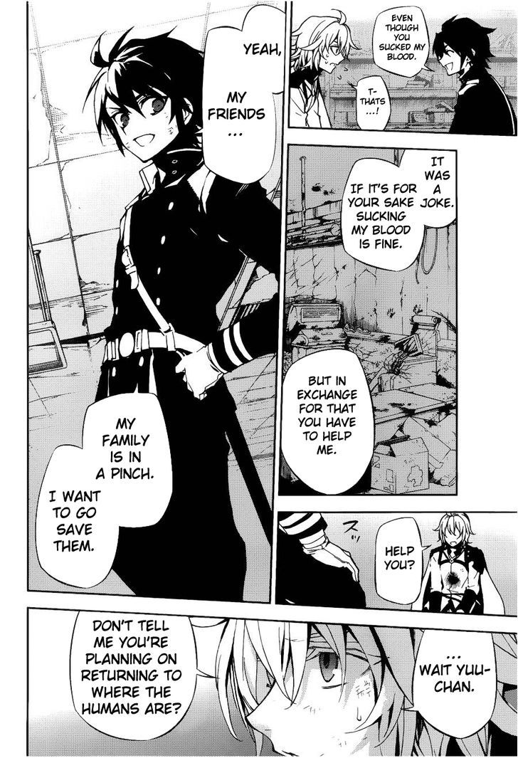 Seraph of the End Chapter 37 page 12 - Chapter 37: Family and Monster