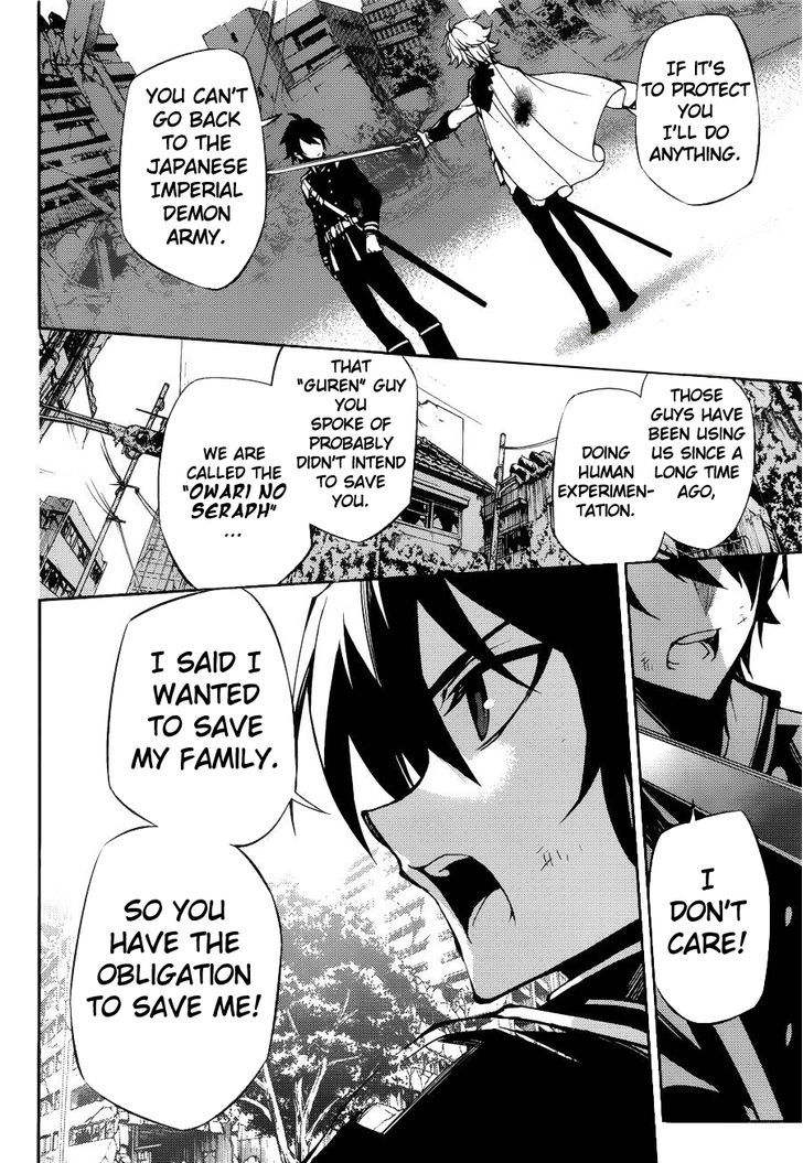 Seraph of the End Chapter 37 page 16 - Chapter 37: Family and Monster