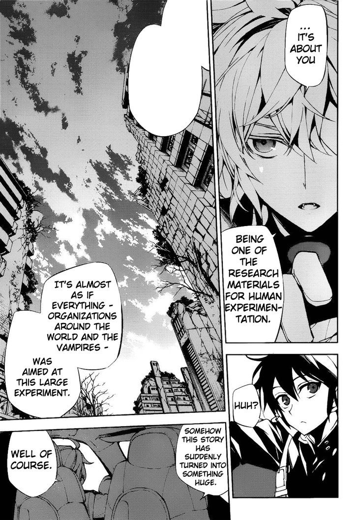 Seraph of the End Chapter 37 page 25 - Chapter 37: Family and Monster