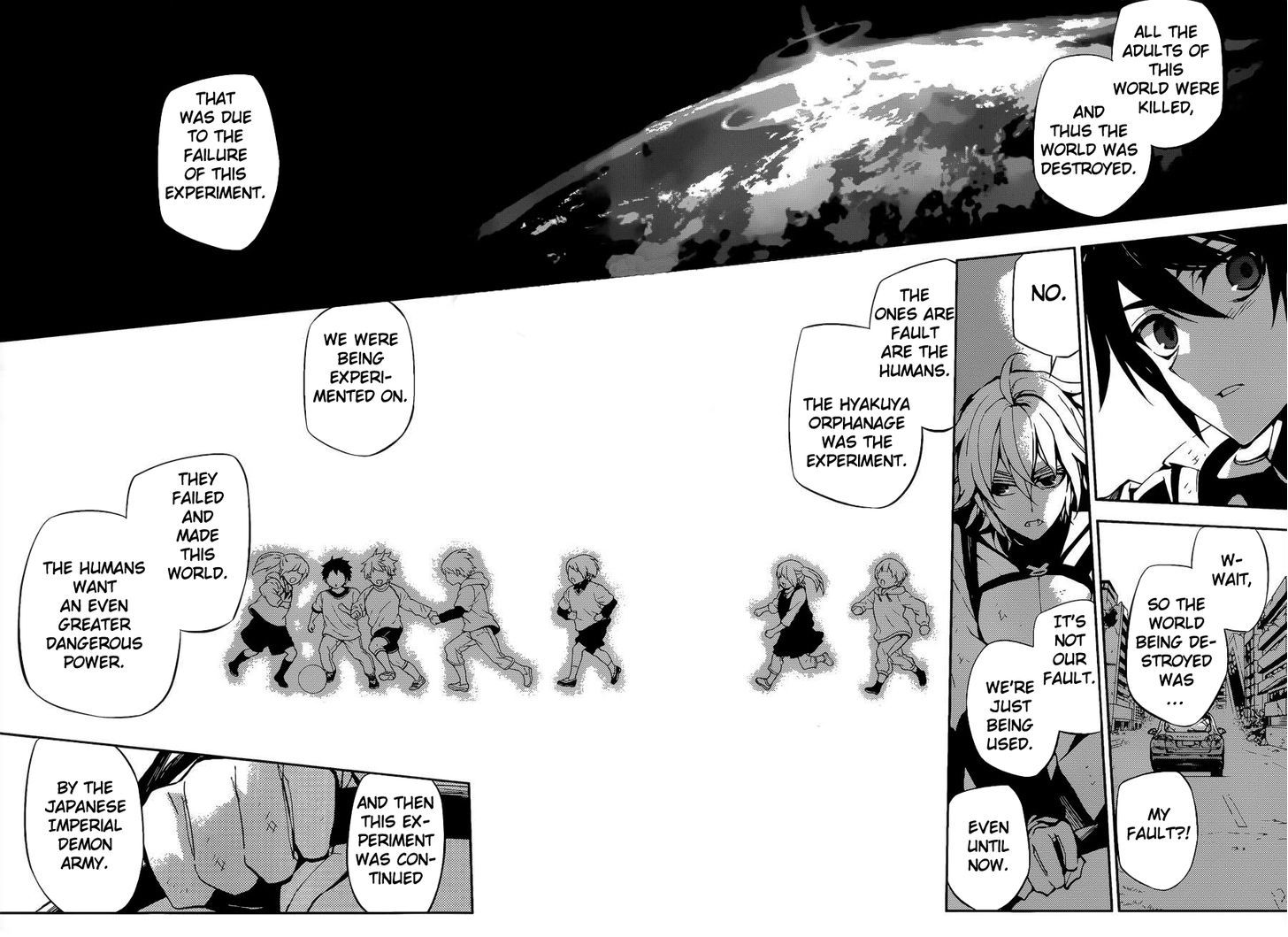 Seraph of the End Chapter 37 page 26 - Chapter 37: Family and Monster