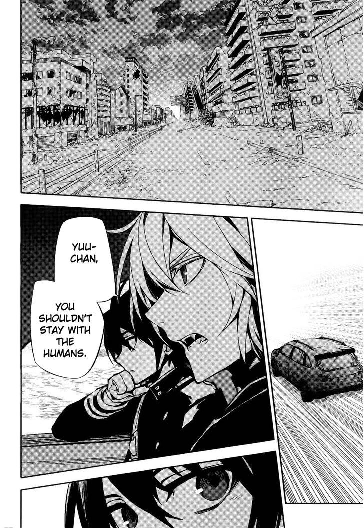 Seraph of the End Chapter 37 page 34 - Chapter 37: Family and Monster
