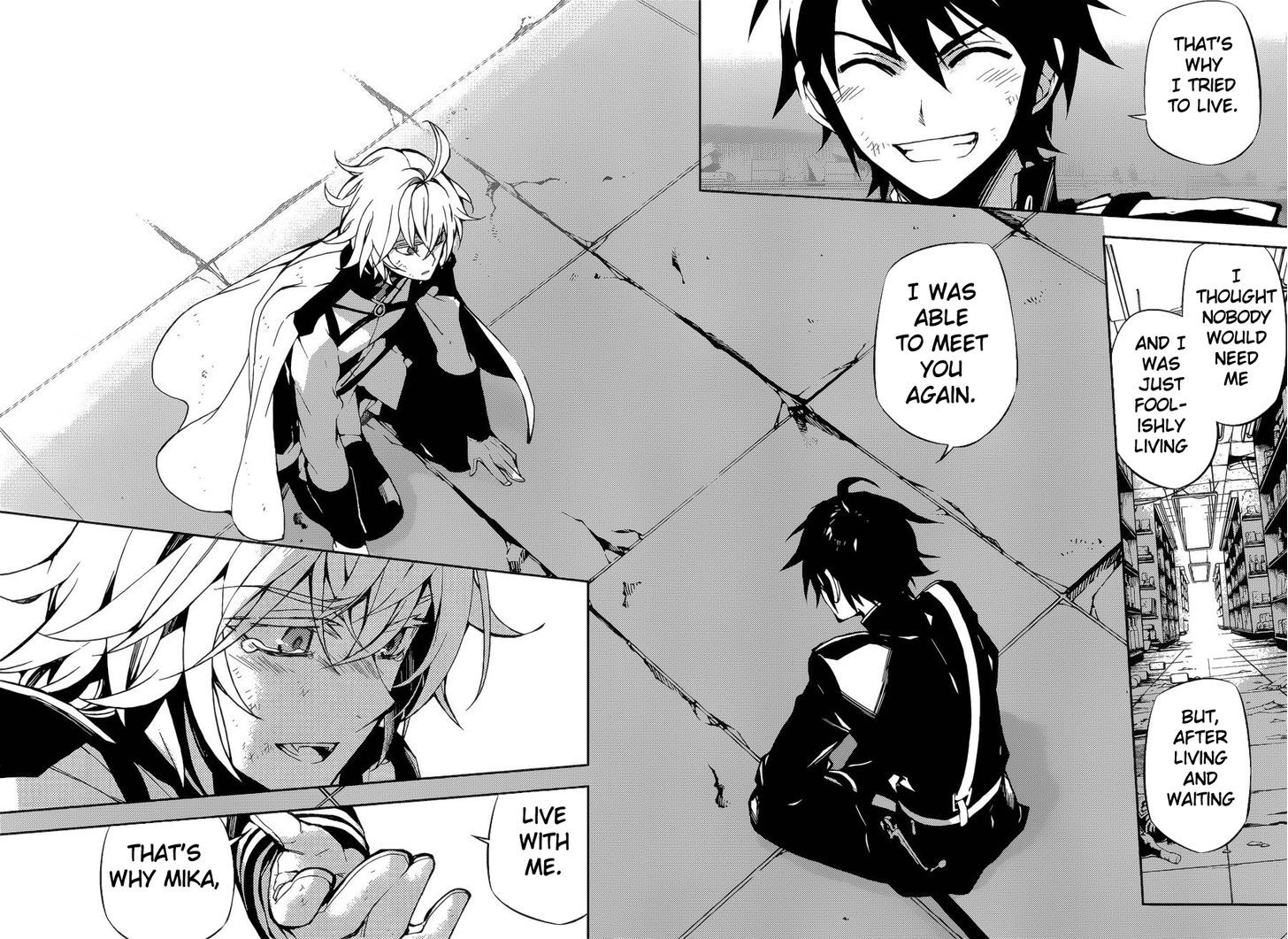 Seraph of the End Chapter 37 page 7 - Chapter 37: Family and Monster