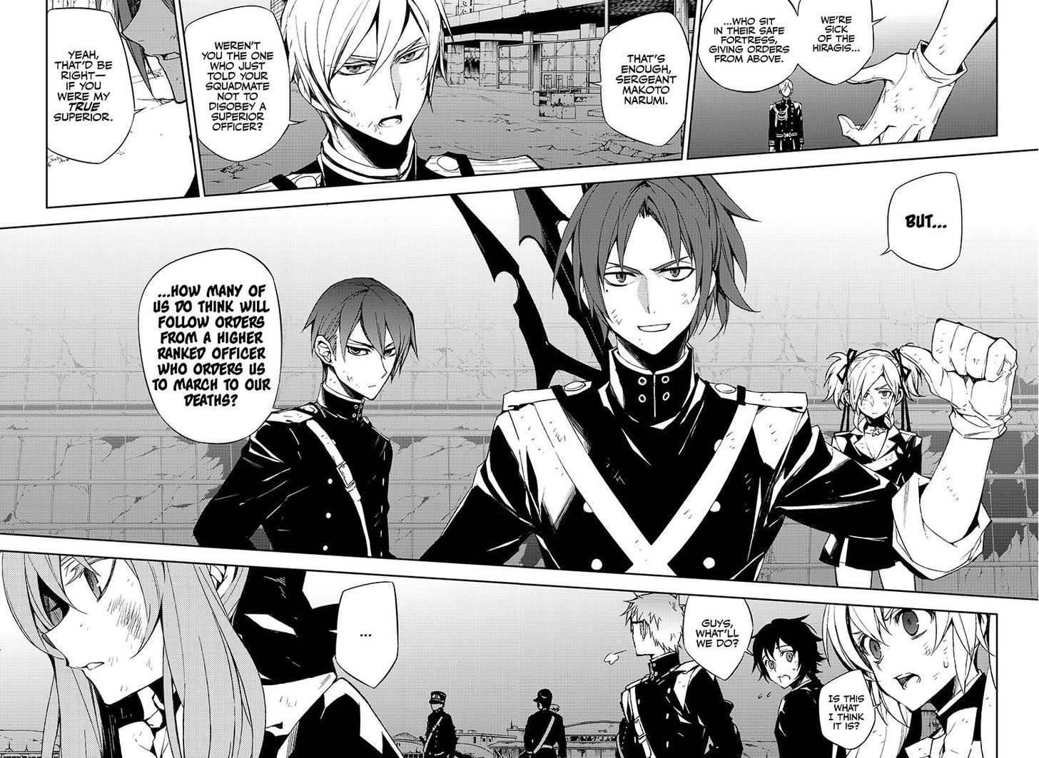 Seraph of the End Chapter 38 page 21 - Chapter 38: The Namanari Awakens