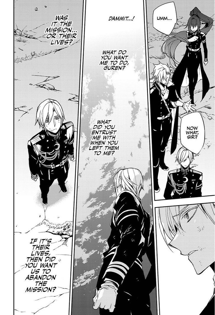 Seraph of the End Chapter 38 page 22 - Chapter 38: The Namanari Awakens
